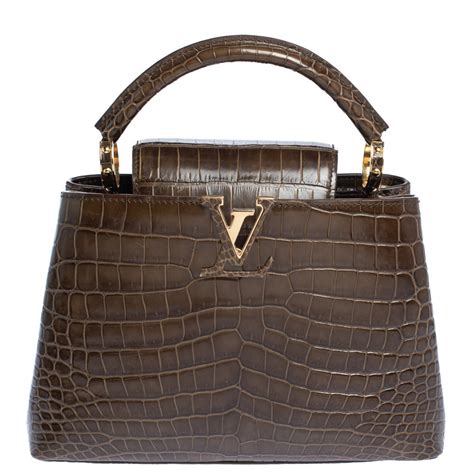 louis vuitton crocodile|louis vuitton alligator bag.